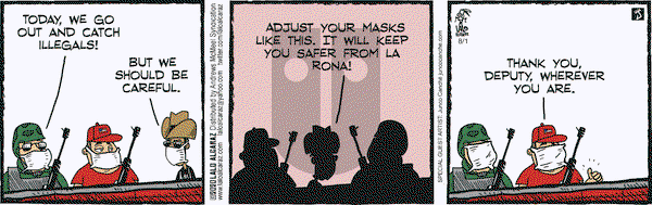 La Cucaracha on Saturday August 1, 2020 Comic Strip