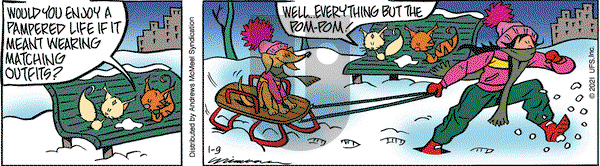 Rose is Rose on Saturday January 9, 2021 Comic Strip
