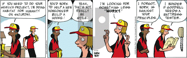 Lucky Cow on Tuesday November 15, 2005 Comic Strip