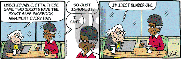 Lola on Friday October 12, 2018 Comic Strip