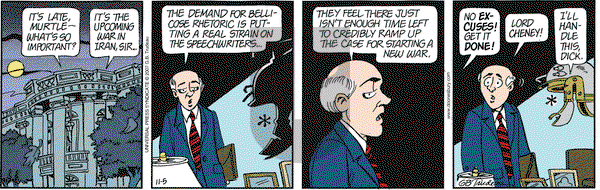 Doonesbury on Monday November 5, 2007 Comic Strip