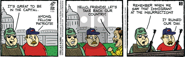 La Cucaracha on Tuesday January 26, 2021 Comic Strip