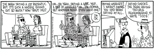 Monty on Thursday February 13, 2003 Comic Strip