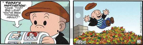 Nancy on Friday October 14, 2016 Comic Strip