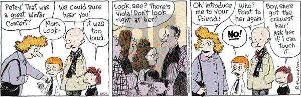 Cul de Sac on Tuesday December 25, 2018 Comic Strip