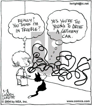 Kit 'N' Carlyle on Monday March 8, 2004 Comic Strip