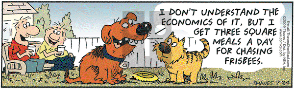 Frank and Ernest on Friday July 24, 2009 Comic Strip