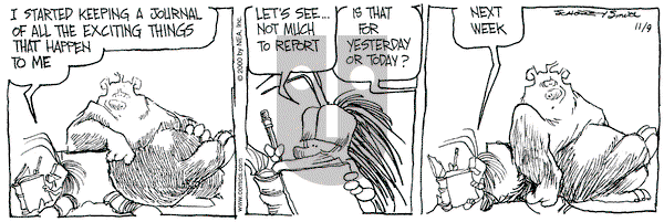 The Grizzwells on Wednesday December 6, 2000 Comic Strip