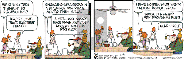 Non Sequitur on Wednesday April 8, 2015 Comic Strip