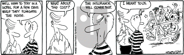 The Buckets on Tuesday November 12, 2002 Comic Strip