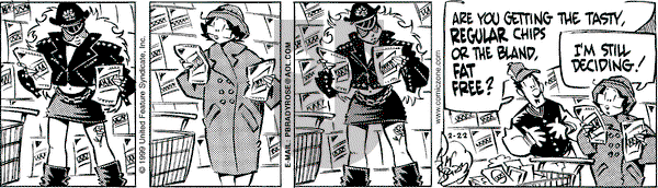 Rose is Rose on Monday February 22, 1999 Comic Strip