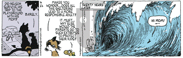 Over the Hedge on Friday August 18, 2006 Comic Strip