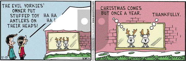 Grand Avenue on Thursday December 13, 2018 Comic Strip