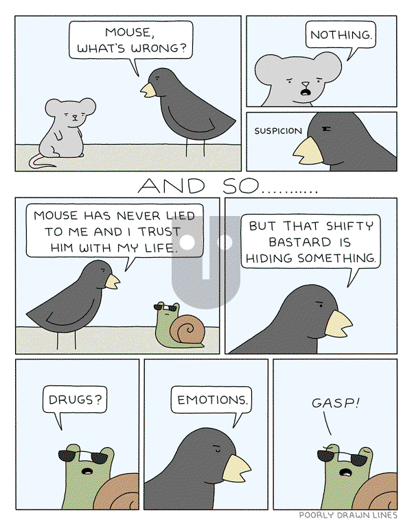 Poorly Drawn Lines on Friday April 8, 2022 Comic Strip