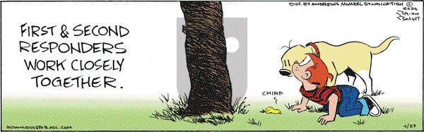 Red and Rover on Thursday April 23, 2020 Comic Strip
