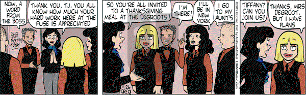 Luann - Tuesday November 26, 2019 Comic Strip
