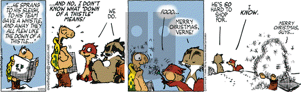 Over the Hedge on Saturday December 23, 2017 Comic Strip