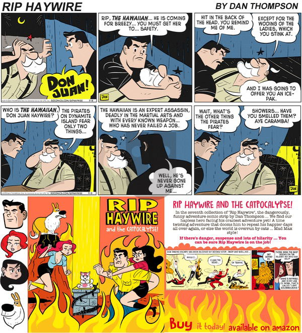 Rip Haywire on Sunday October 22, 2017 Comic Strip