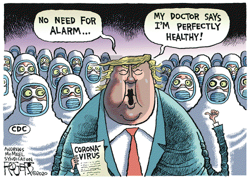 Rob Rogers on Thursday February 27, 2020 Comic Strip