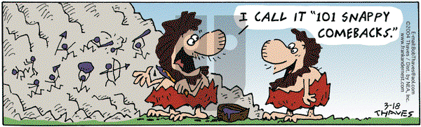 Frank and Ernest on Thursday March 18, 2004 Comic Strip