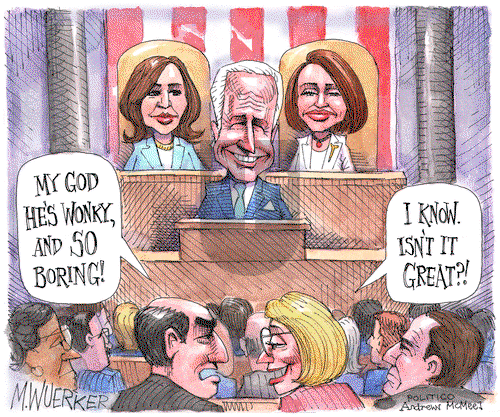 Matt Wuerker on Wednesday April 28, 2021 Comic Strip