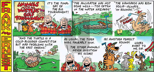 Frank and Ernest on Sunday April 13, 2008 Comic Strip