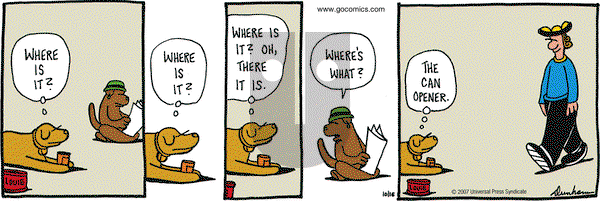 Overboard on Tuesday October 16, 2007 Comic Strip