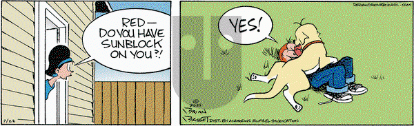 Red and Rover on 2025-07-22 Comic Strip