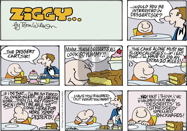 Ziggy on Sunday June 2, 2019 Comic Strip