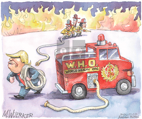 Matt Wuerker on Friday April 17, 2020 Comic Strip
