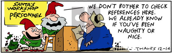 Frank and Ernest on Thursday December 14, 2000 Comic Strip