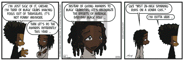 The Boondocks on Tuesday February 24, 2004 Comic Strip