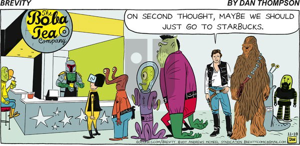 Brevity on Sunday November 19, 2017 Comic Strip