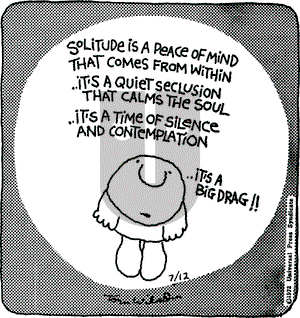 Ziggy on Wednesday July 12, 1972 Comic Strip