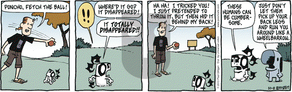 Pooch Cafe on Friday October 8, 2010 Comic Strip