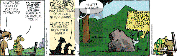 Over the Hedge on Friday October 10, 2008 Comic Strip