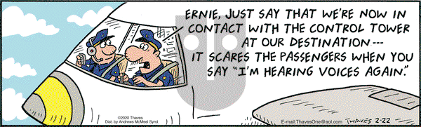 Frank and Ernest on Saturday February 22, 2020 Comic Strip