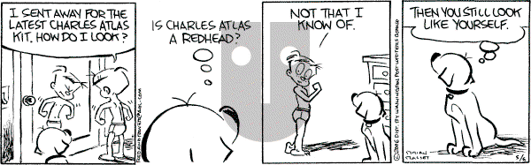 Red and Rover on Saturday May 6, 2006 Comic Strip