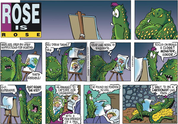 Rose is Rose on Sunday November 3, 2019 Comic Strip