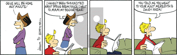 Arlo and Janis on Monday March 17, 2008 Comic Strip