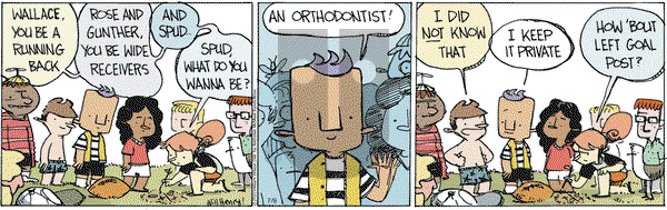 Wallace the Brave on Thursday July 9, 2020 Comic Strip