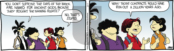 The Buckets on Wednesday April 10, 2019 Comic Strip