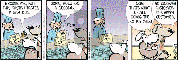 DeFlocked on Tuesday November 13, 2018 Comic Strip