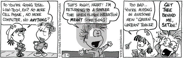 Heart of the City on Saturday December 4, 2010 Comic Strip