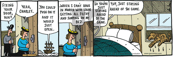Overboard on Monday March 2, 2020 Comic Strip