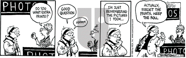 Betty on Saturday January 23, 1999 Comic Strip