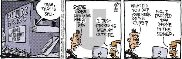 La Cucaracha on Monday October 17, 2011 Comic Strip