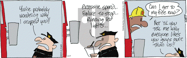 The Knight Life on Friday April 17, 2015 Comic Strip