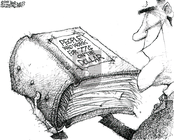 Matt Davies on Wednesday October 17, 2012 Comic Strip