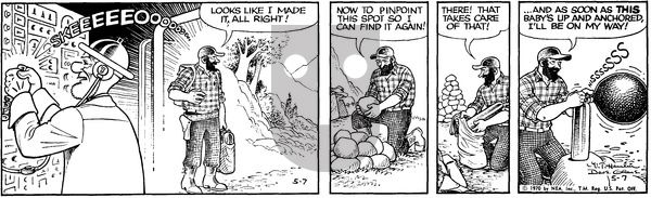 Alley Oop on Thursday May 7, 1970 Comic Strip